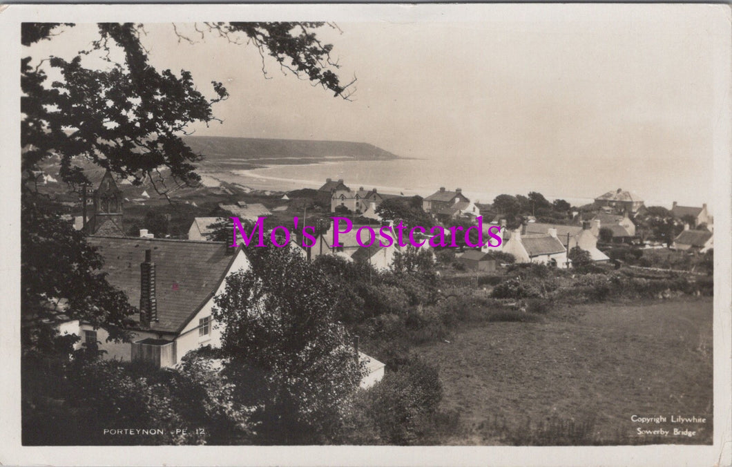 Wales Postcard - Port Eynon Village   SW15092