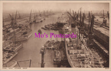 Load image into Gallery viewer, Yorkshire Postcard - Hull, King George Dock   HM618
