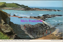 Load image into Gallery viewer, Cornwall Postcard - Bude, The Bathing Pool and Compass Point  SW16192
