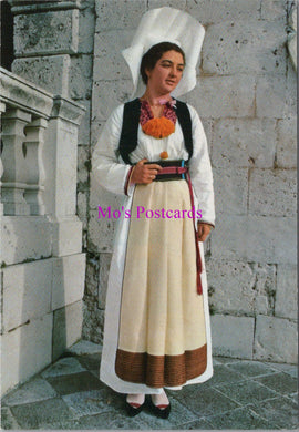 Croatia Postcard - Dubrovnik Konavle, Folk Costume  SW16200