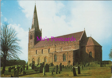 Northamptonshire Postcard - All Saints' Church, Brixworth   SW16217