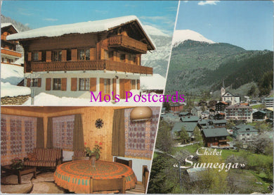 Switzerland Postcard - Chalet Sunnegga, Fiesch  SW16225