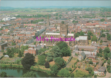 Herefordshire Postcard - Hereford Cathedral and City Centre  SW16260