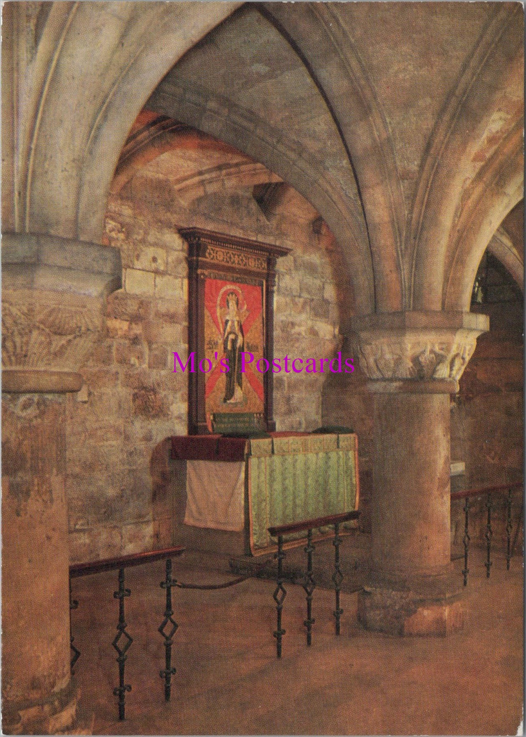 Yorkshire Postcard - York, The Minster Crypt  SW16284