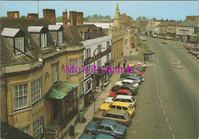 Wiltshire Postcard - Devizes, Bear Hotel and Corn Exchange  SW16479