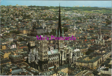 Load image into Gallery viewer, France Postcard - Aerial View of Rouen, Seine-Maritime SW15253
