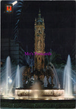 Load image into Gallery viewer, Spain Postcard - Alicante, Los Luceros Square, Nocturnal View  SW15227
