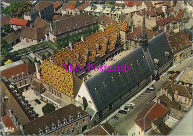 France Postcard - Aerial View of Hotel-Dieu, Beaune  SW15231