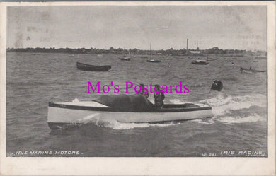 Sports Postcard - Iris Marine Motors, Iris Racing  SW17586