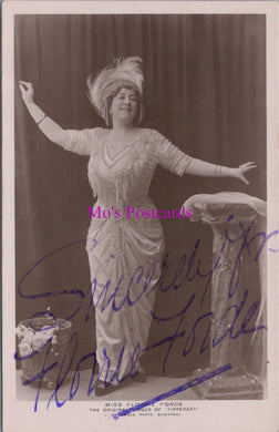 Theatrical Postcard - Music Hall Star Miss Florrie Forde   SW17587