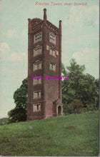 Load image into Gallery viewer, Vintage postcard of a tower with &#39;Max&#39;s Postcards&#39; branding.
