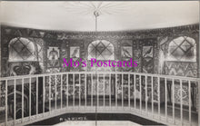 Load image into Gallery viewer, Decorative interior with intricate wall patterns and a railing, featuring &#39;Mo&#39;s Postcards&#39; text.
