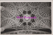 Load image into Gallery viewer, Decorative ceiling pattern with &#39;Mo&#39;s Postcards&#39; text overlay
