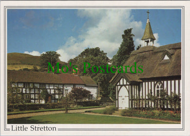 Shropshire Postcard - Little Stretton Village  SW13746