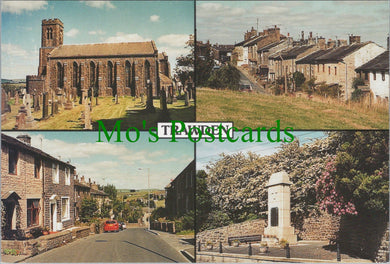 Lancashire Postcard - Views of Trawden Village SW13636