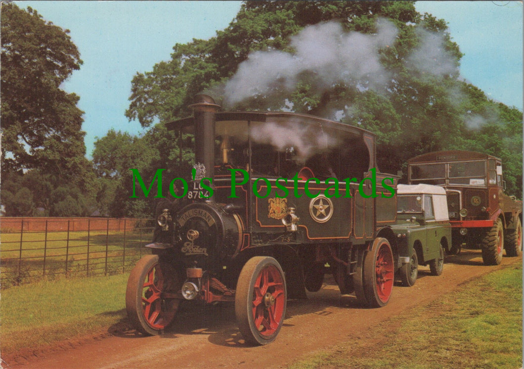 Traction Engine Postcard - Foden Tractor NPH 360 Gallon Water Tank SW13649