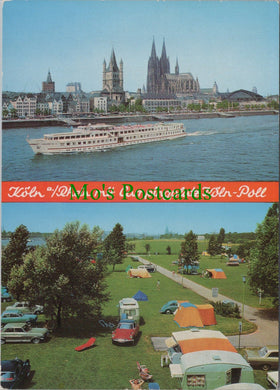 Germany Postcard - Campingplatz Koln  SW13657