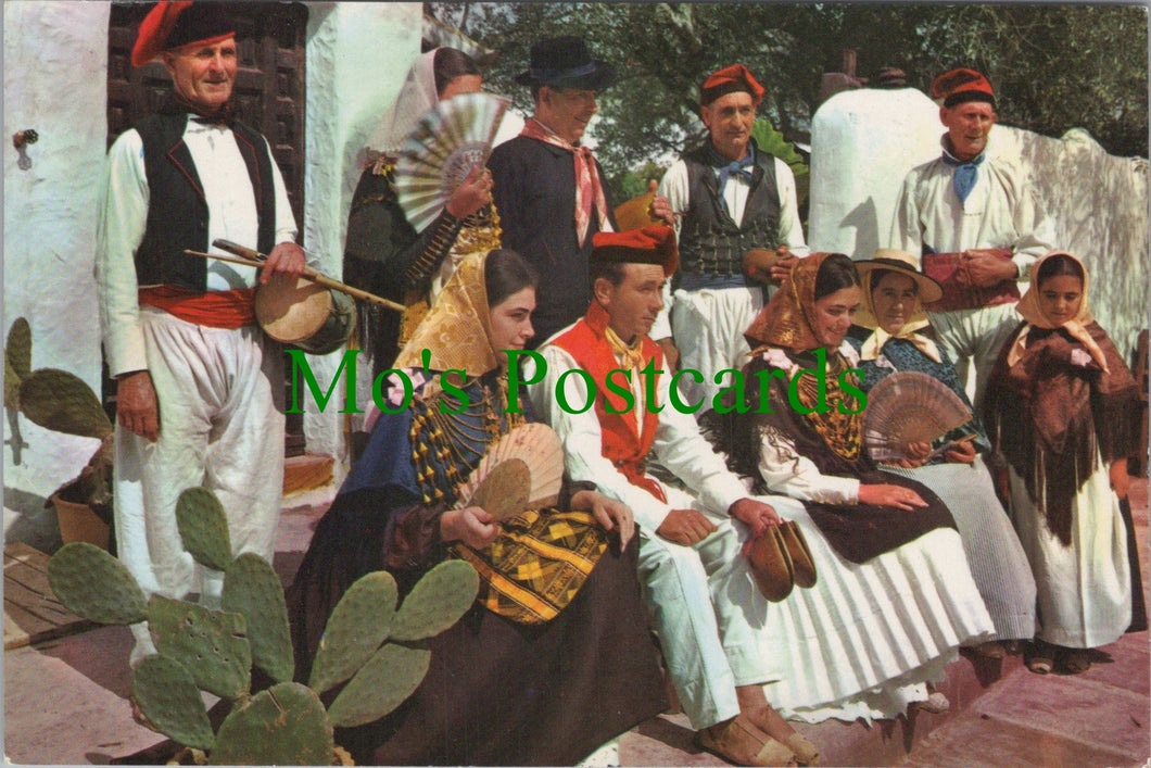 Spain Postcard - Ibiza Folklore Group, Baleares SW13674