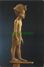 Load image into Gallery viewer, Egyptian Museum Postcard - Figure of The King on a Staff, Dynasty XVIII - SW13680
