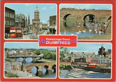 Scotland Postcard - Greetings From Dumfries  SW14072