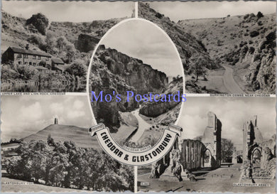 Somerset Postcard - Cheddar and Glastonbury  SW14098