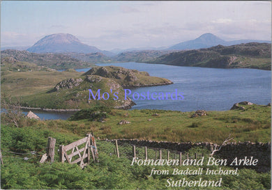 Scotland Postcard - Foinaven and Ben Arkle, Sutherland SW14123