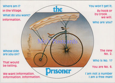 TV Series Postcard - The Prisoner  SW14133