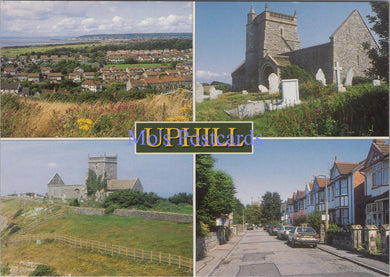 Somerset Postcard - Views of Uphill    SW14152