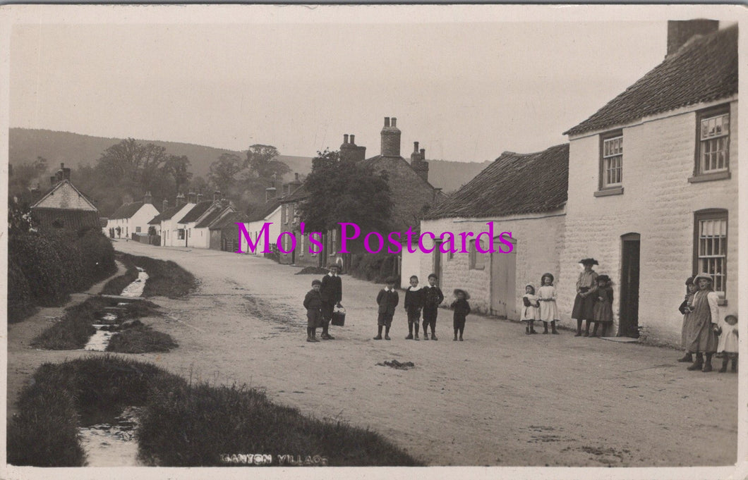 Yorkshire Postcard - Ganton Village SW15332