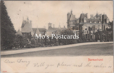 Sussex Postcard - Normanhurst Court, Catsfield  SW16452