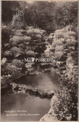 Yorkshire Postcard - Waterfall, The Dell, Hexthorpe Flatts, Doncaster  SW16464