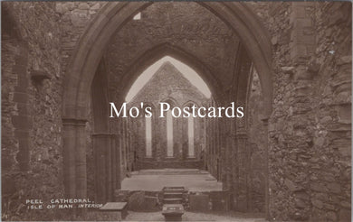 Isle of Man Postcard - Peel Cathedral Interior   SW16471