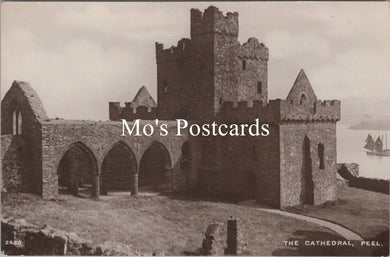 Isle of Man Postcard - Peel Cathedral   SW16472