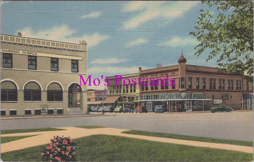 America Postcard - Tenth and New York Streets, Alamogordo, New Mexico  HM448