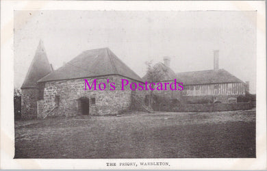 Sussex Postcard - The Priory, Warbleton   HM536