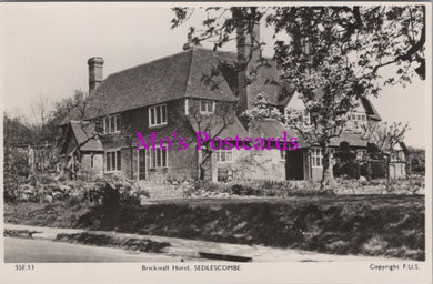 Sussex Postcard - Brickwall Hotel, Sedlescombe  HM543