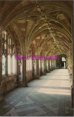 Worcestershire Postcard - The Cloisters, Worcester Cathedral  HM268