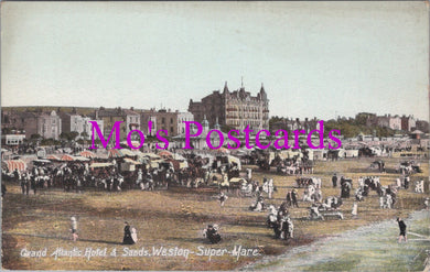 Somerset Postcard - Weston-Super-Mare Grand Atlantic Hotel  HM396
