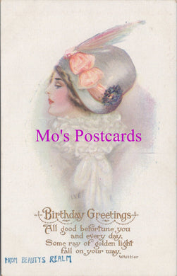 Birthday Greetings Postcard - From Beauty's Realm  SW15369 