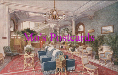 Yorkshire Postcard - York, Royal Station Hotel, The Lounge   SW15378