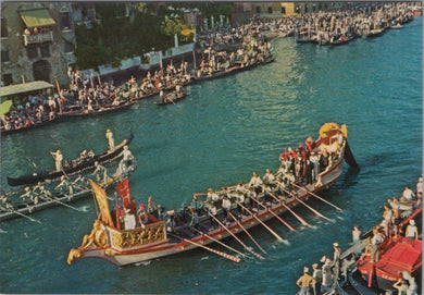 Italy Postcard - Venice, Canal Grande - Il Bucintoro   SW15656