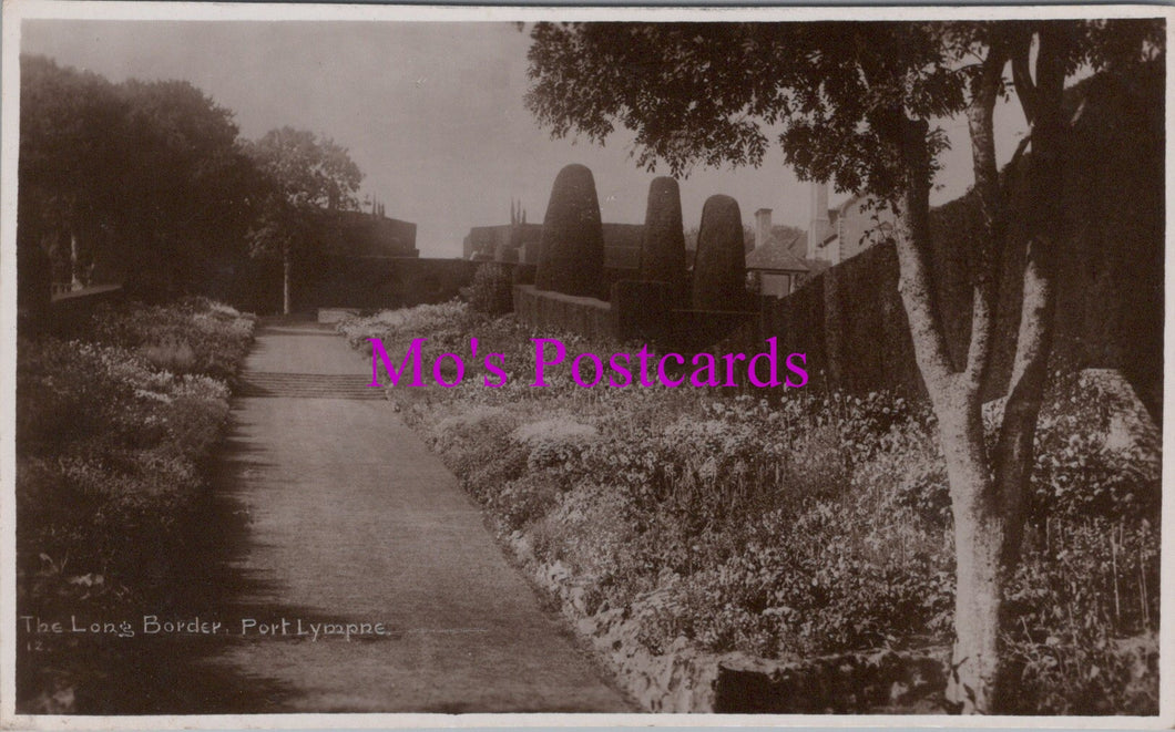 Kent Postcard - Port Lympne, The Long Border SW16325