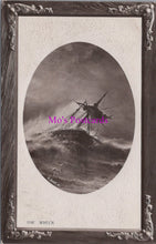 Load image into Gallery viewer, Shipping Postcard - The Wreck, Shipwreck Scene SW16347
