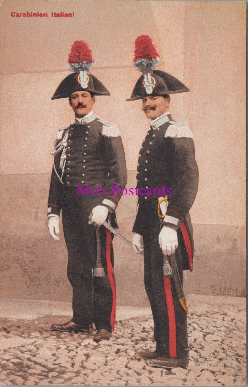 Italy Postcard - Carabinieri Italiani, Italian Carabinieri SW16352