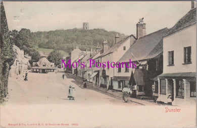 Somerset Postcard - Dunster Village   SW16354