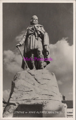 Oxfordshire Postcard - Wantage, Statue of King Alfred  SW16377