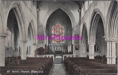 Lincolnshire Postcard - All Saints Church, Stamford   SW16800