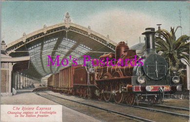 Railways Postcard - The Riviera Express Train  SW14758