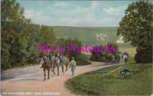 Load image into Gallery viewer, Sussex Postcard - The Wilmington Giant, Near Eastbourne  SW14767
