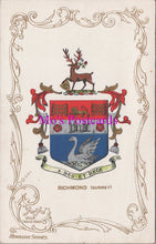 Load image into Gallery viewer, Heraldic Postcard - Heraldry, Richmond, Surrey   SW14776
